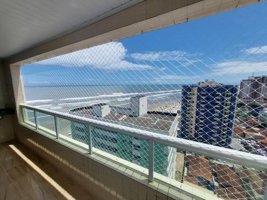 Apto Pe Na Areia Vista Mar Praia Grande  Buitenkant foto