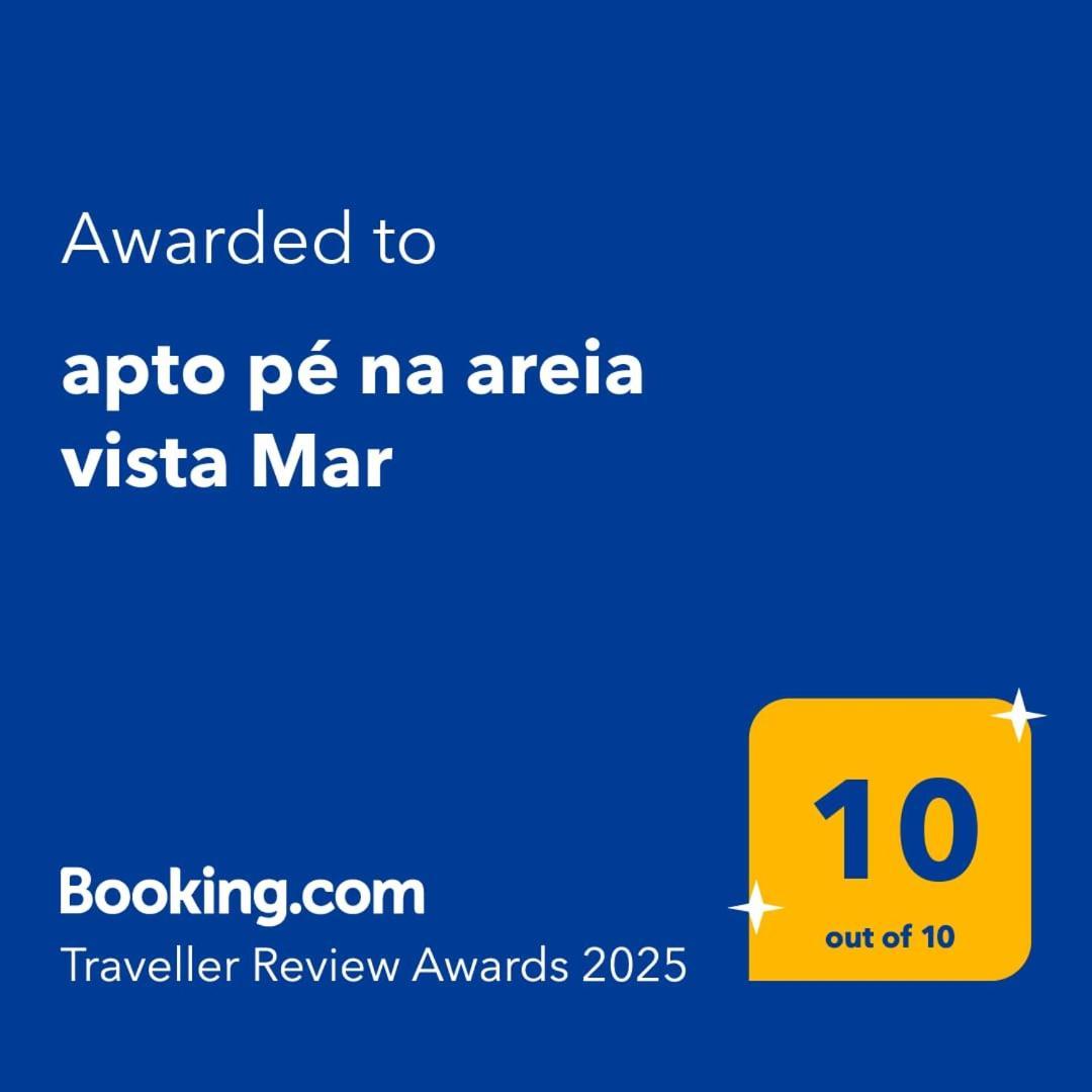 Apto Pe Na Areia Vista Mar Praia Grande  Buitenkant foto